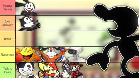 Mr. Game and Watch tier list (updated) : r/DeathBattleMatchups