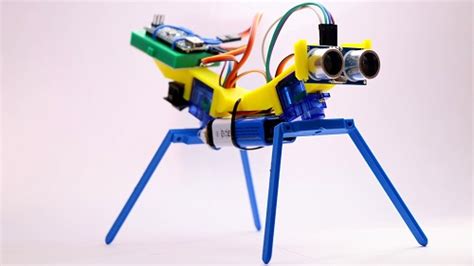 Arduino Walking Robot Project - Make Arduino servo walking robot