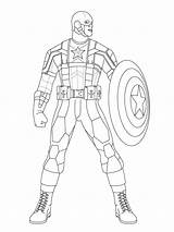 Free Printable Captain America Coloring Pages For Kids sketch template