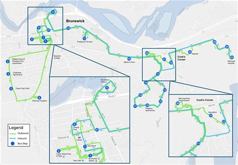 Map & Schedule | Brunswick Link