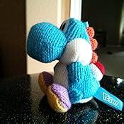 Amazon.com: Light Blue Yarn Yoshi Amiibo (Yoshi's Woolly World Series): Amiibo Light Blue Yarn ...