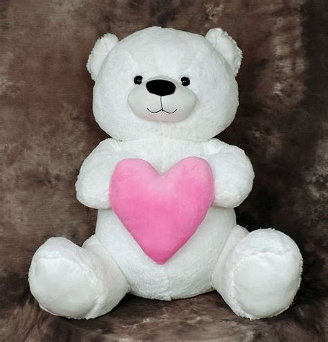 Giant Heart Teddy Bear