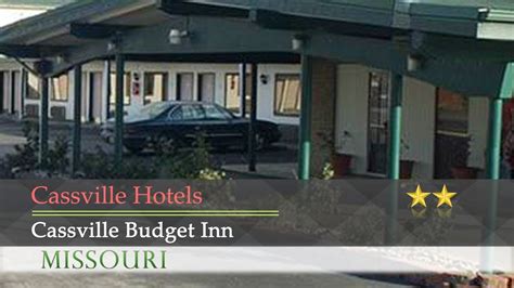 Cassville Budget Inn - Cassville Hotels, Missouri - YouTube