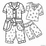 Pajama Day Coloring Page 30434 24060 sketch template