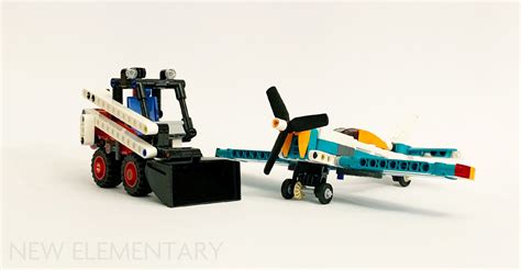 LEGO® Technic review: 42116 Skid Steer Loader & 42117 Race Plane | New Elementary: LEGO® parts ...
