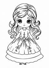 Princess coloring Page Coloring princess In A crown And Royal  sketch template