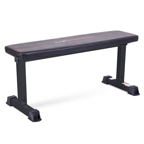 CAP Strength Flat Weight Bench, Black - Walmart.com