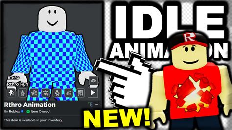 A new secret idle animation? THAT'S FREE!? (Roblox) - YouTube