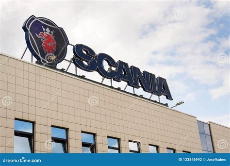 Scania AB Swedish Company Logo on Service Dealership Headquarters Editorial Photography - Image ...