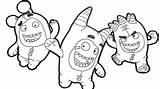 Oddbods Coloring Coloring Pages sketch template