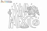 Mexican Independence Day Coloring Pages sketch template