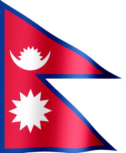 Flag of Nepal (GIF) - All Waving Flags