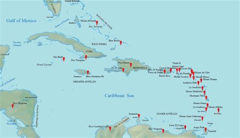 Caribbean Map Collection (Printable) - GIS Geography