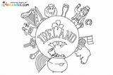Ireland Coloring Pages Printable For Free Download sketch template
