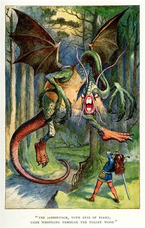 Jabberwocky by Lewis Carroll Twas brillig, and the slithy toves Did gyre and gimble in ...