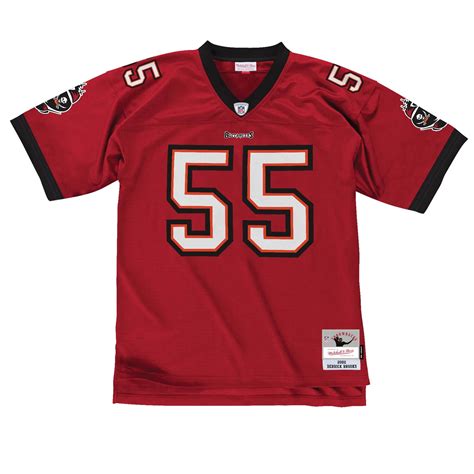 Mitchell & Ness Legacy Derrick Brooks Tampa Bay Buccaneers 2002 Jersey ...