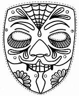 Simple Mask coloring Page  Download Print Or Color Online For Free sketch template