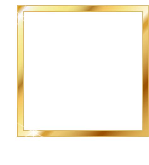 Realistic Gold Frame (PNG Transparent) | OnlyGFX.com