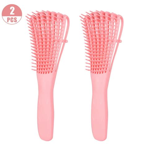 2/1Pcs Detangling Brush, TSV Hair Detangler Brush, Natural Hair Detangle Comb for Wet/Dry/Long ...