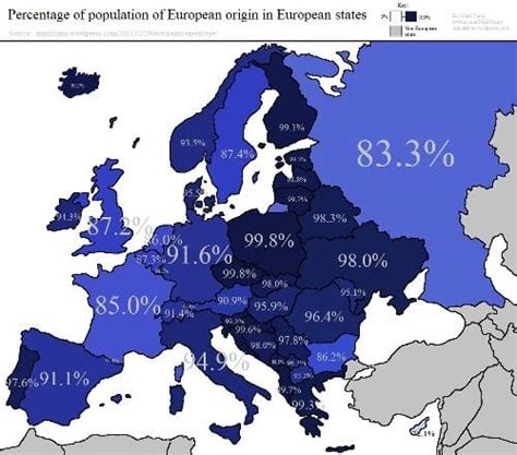 The Most Detailed Map Of European Population Shifts G - vrogue.co