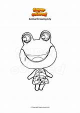 Crossing Animal Coloring Pages Nook Tom Colouring Google Search  sketch template