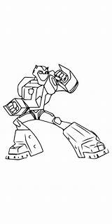 Conquering Hero Bumblebee coloring Page sketch template
