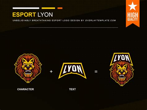 Logo Lyon by Overlay Template on Dribbble