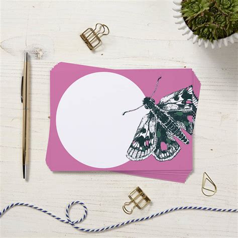 Butterfly Note Cards By Cherith Harrison