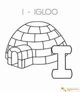 Free Printable Igloo Coloring Pages sketch template