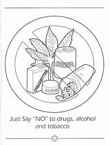Say No To Drugs Coloring Pages At GetColoringscom  Free Printable sketch template