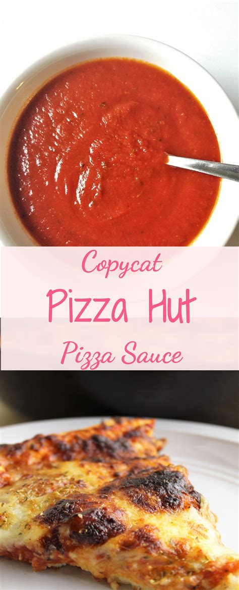 Copycat pizza hut pizza sauce – Artofit