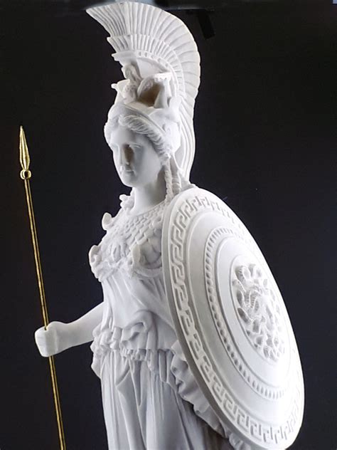 Athena Minerva Greek Goddess Bust Head Statue Sculpture Casting Stone ...