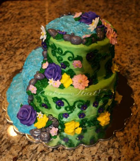 Cake That! Inc.: Waterfall Cake