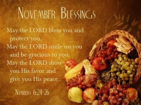 November Blessings Pictures, Photos, and Images for Facebook, Tumblr, Pinterest, and Twitter