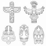 Totem Pole Templates  10 Free PDF Printables Printablee sketch template