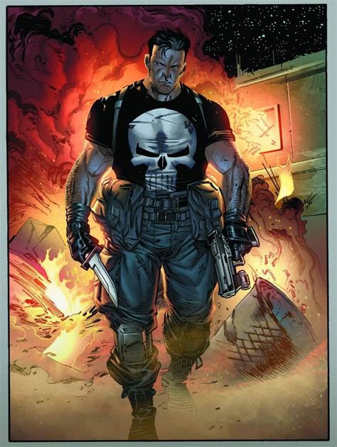 More Marvel Art Previews For Legendary’s Dark City | Punisher comics, Punisher marvel, Punisher ...