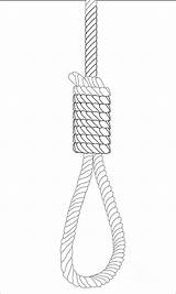 Noose Knot Drawing Sketch Coloring Page sketch template