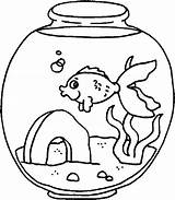 Aquarium Coloring Page  Coloring Home sketch template