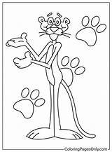 Pink Panther Coloring Pages  Free Printable PDF & Online sketch template