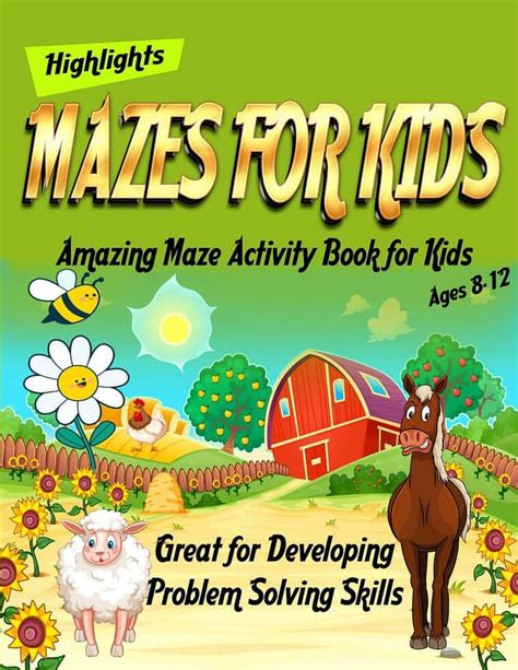 Mazes for Kids: Amazing Maze Activity Book for Kids Ages 8-12 - Great for Developing Problem ...