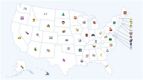 The United States Of Emojis Map Of Emojis Self | Images and Photos finder