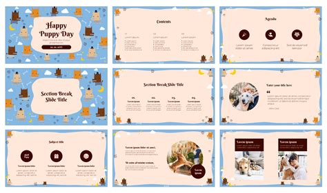 Happy Puppy Day Free Google Slides Theme and PowerPoint Template