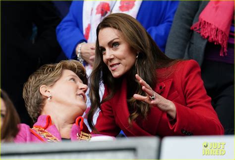 Kate Middleton, Patron of Rugby Football League, Attends Rugby League ...