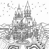 64 Free Printable Castle Coloring Pages sketch template
