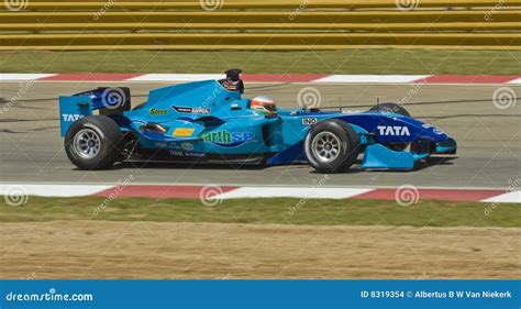 Narain Karthikeyan (Team India) Editorial Stock Image - Image of prix ...