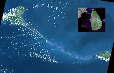 Adam's Bridge, India-Sri Lanka | NASA Jet Propulsion Laboratory (JPL)