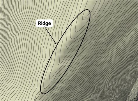 Features of a Topographic Map - Ridge : r/equatortutorials