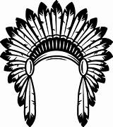 Native American Headdress Printable Coloring Pages Sketch Page sketch template