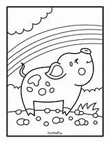Printable Pig Coloring Pages  Easy Peasy And Fun sketch template