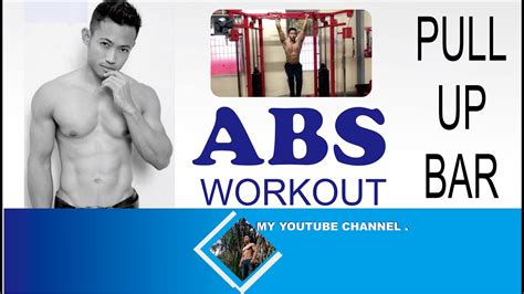 #ABS #WORKOUT #PULLUP Pullup Bar ABS Workout - Beginner - YouTube